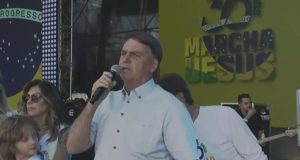 Bolsonaro em Marcha para Jesus