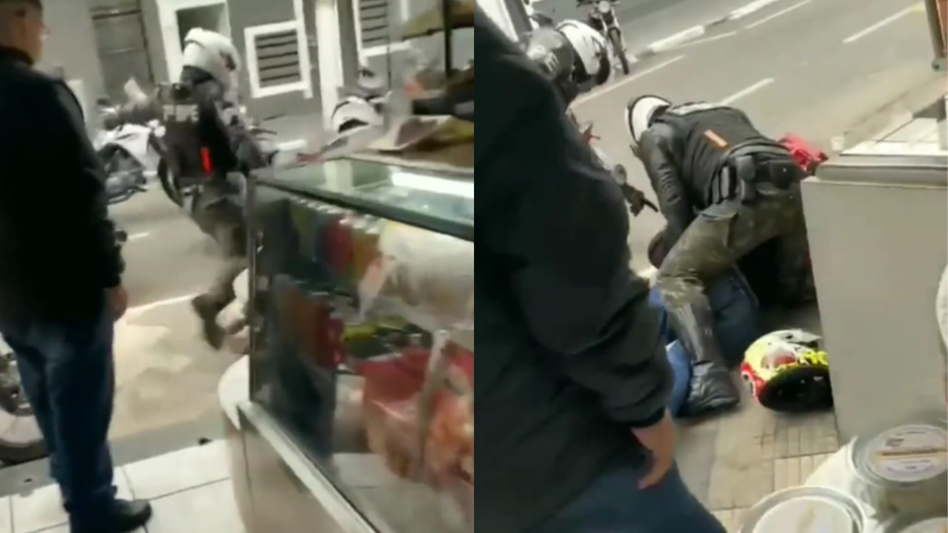 VÍDEO: Policiais militares agridem motorista de aplicativo durante abordagem