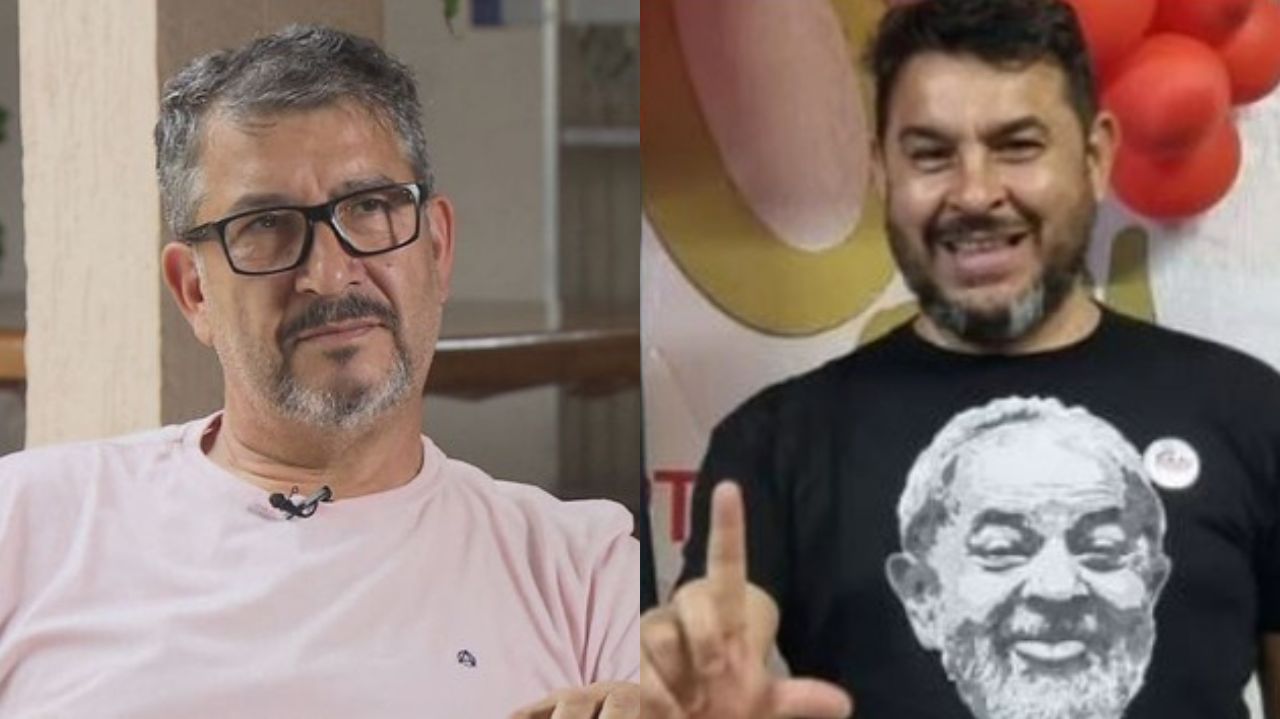 Montagem de fotos de Luiz Donizete e Marcelo Arruda