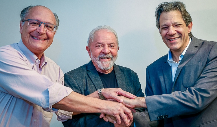 Lula, Alckmin e Haddad