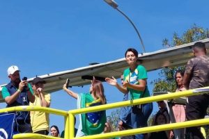Michelle Bolsonaro em Marcha para Jesus