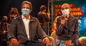 Fernando Haddad e Marina Silva