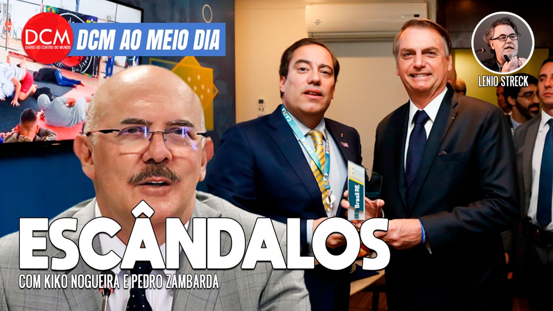 DCM Ao Meio-Dia: Desconfiança com militares sobe com Bolsonaro; brasileiros acreditam mais na Terra Plana que em Ciro
