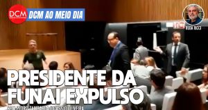 DCM Ao Meio-Dia: Presidente da Funai é chamado de miliciano e enxotado de evento da ONU; Lula amplia vantagem em pesquisa