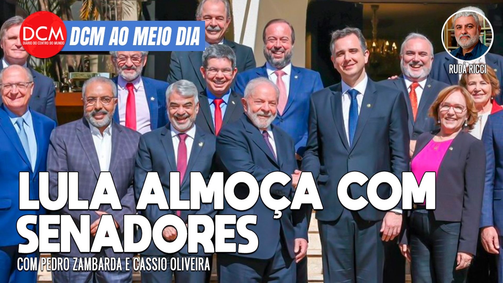 DCM Ao Meio-Dia: Lula tenta atrair 3ª via e diz a senadores que vencer no 1º turno é fundamental contra golpismo