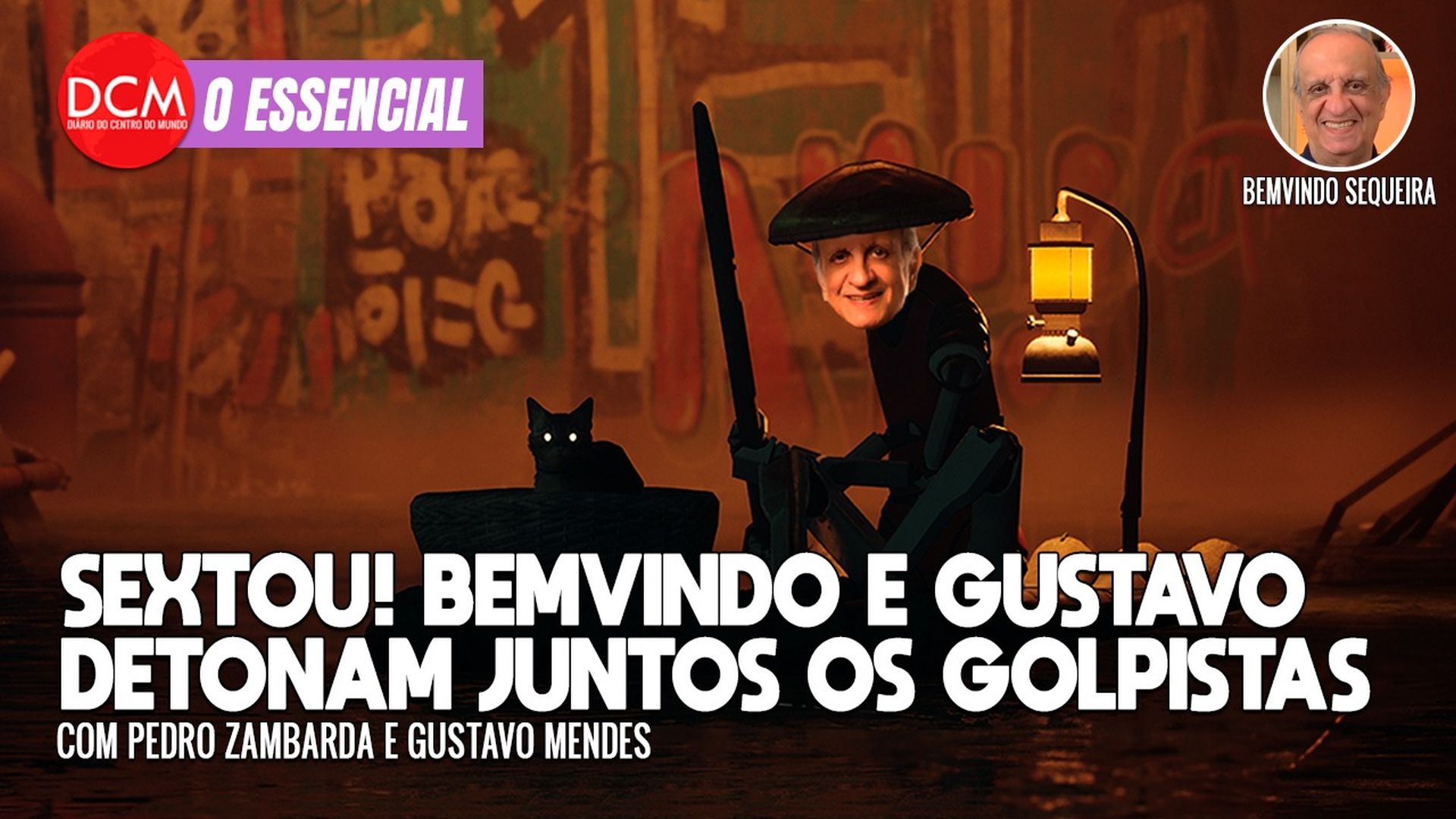 Essencial do DCM: SEXTOU com Bemvindo Sequeira e Gustavo Mendes