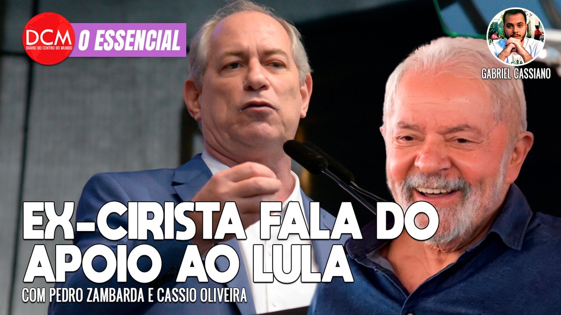 Essencial do DCM - Banqueiros assinam manifesto pela democracia; ex-cabo eleitoral de Ciro fala de seu rompimento