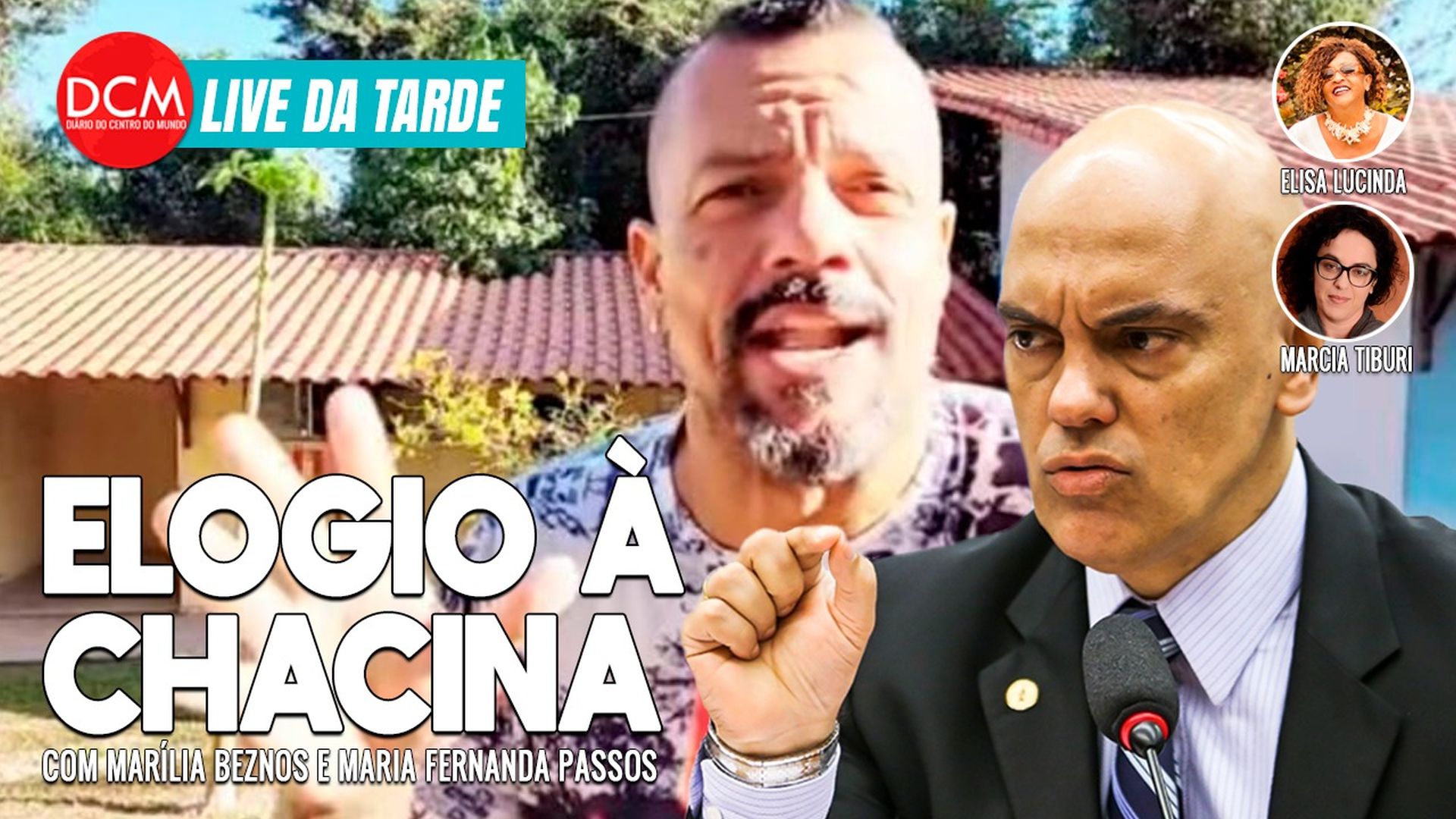 Live da Tarde: O recado de Moraes ao mandar prender bolsonarista que ameaçou Lula e ministros do STF