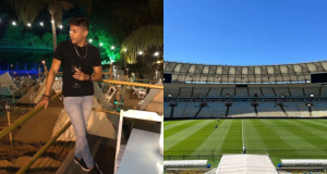 Montagem de fotos de Rafael do Nascimento Barbosa e Maracanã