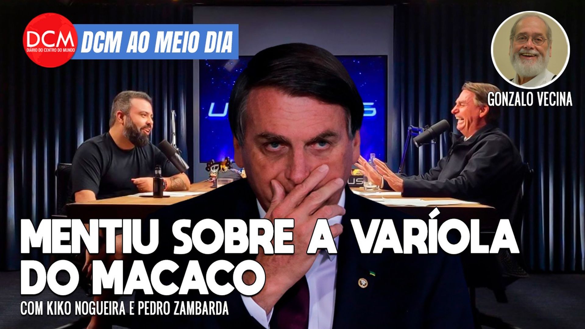 DCM Ao Meio-Dia: Bolsonaro mente no Flow por 5 horas, deixa Igor rico e mostra inutilidade da justiça eleitoral