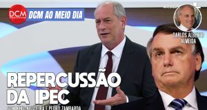 DCM Ao Meio-Dia: Aras já fala da reação de Bolsonaro com derrota nas urnas; Ciro 6% perde o controle no Roda Viva