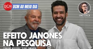 DCM Ao Meio-Dia: Lula amplia vantagem em pesquisa e diretor da FSB diz que é efeito Janones; Xandão no TSE amanhã