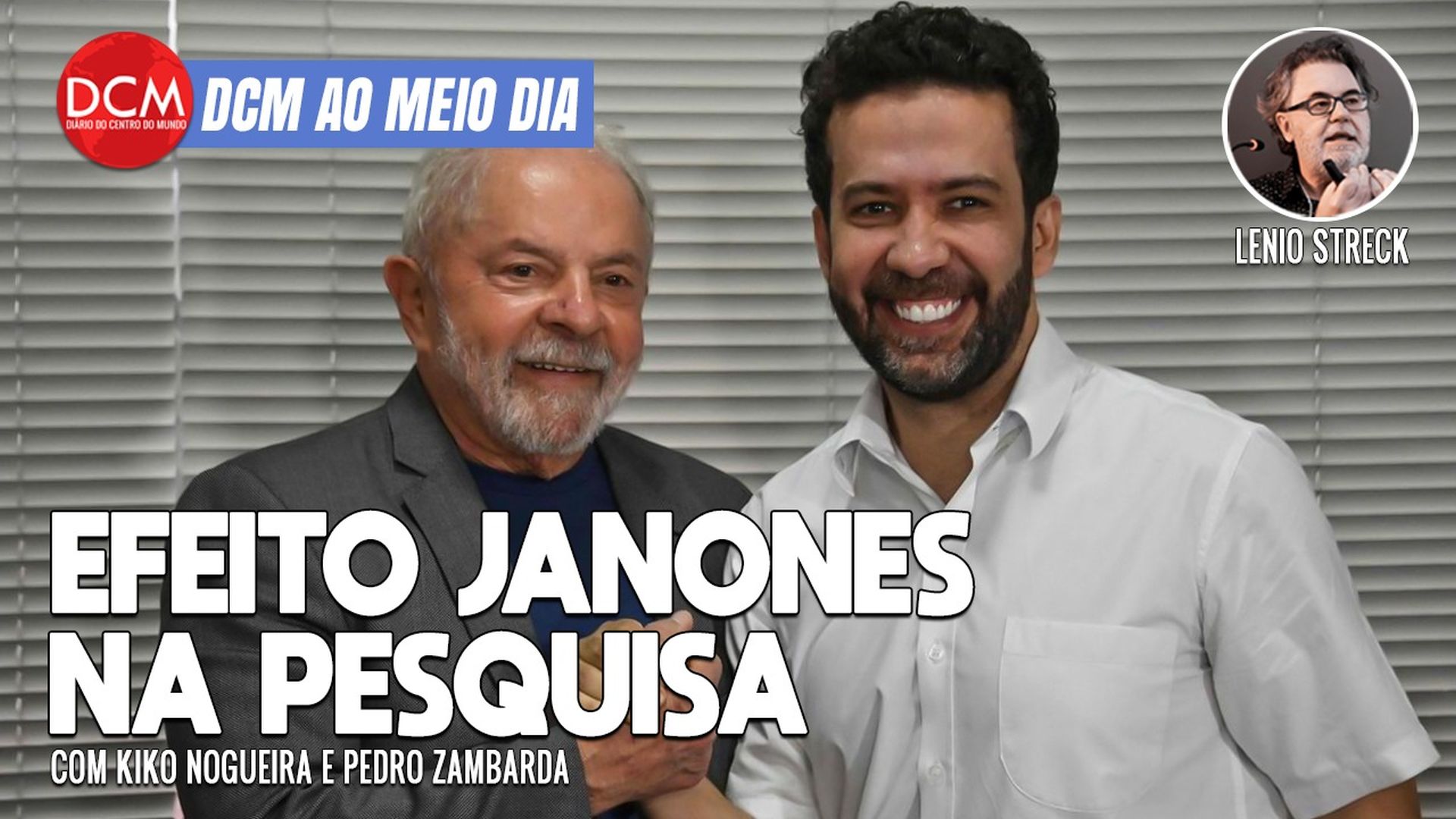 DCM Ao Meio-Dia: Lula amplia vantagem em pesquisa e diretor da FSB diz que é efeito Janones; Xandão no TSE amanhã