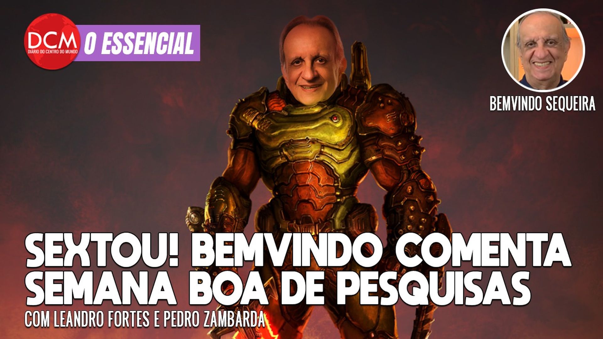 Essencial do DCM: SEXTOU com Bemvindo Sequeira