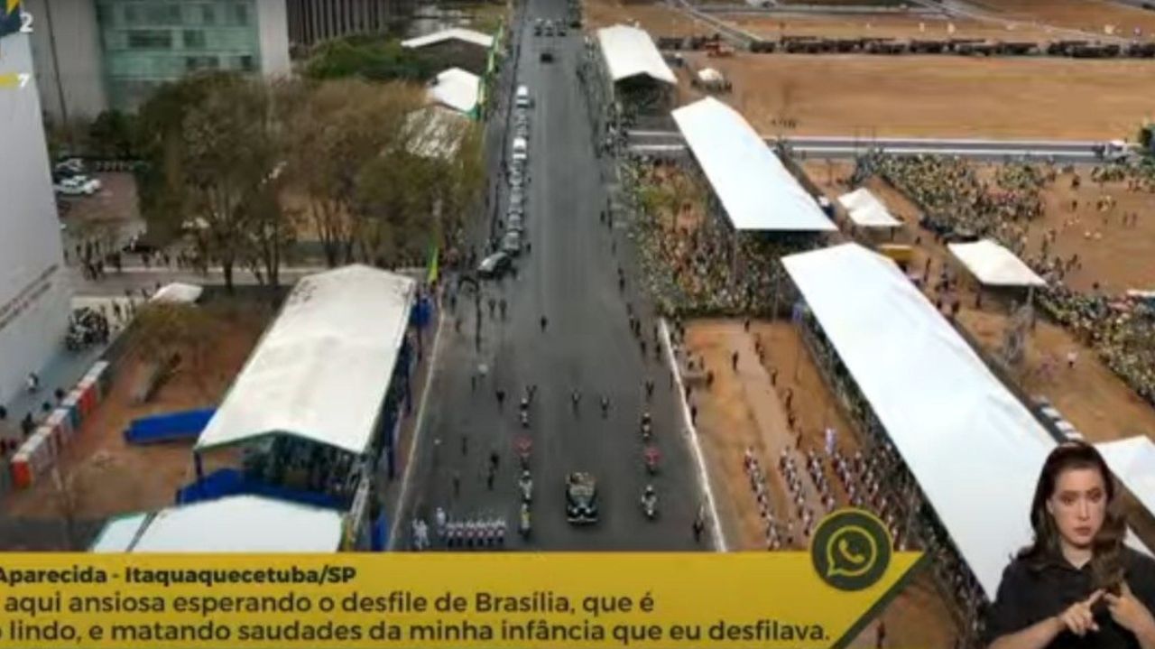 Ato de 7 de setembro em Brasília