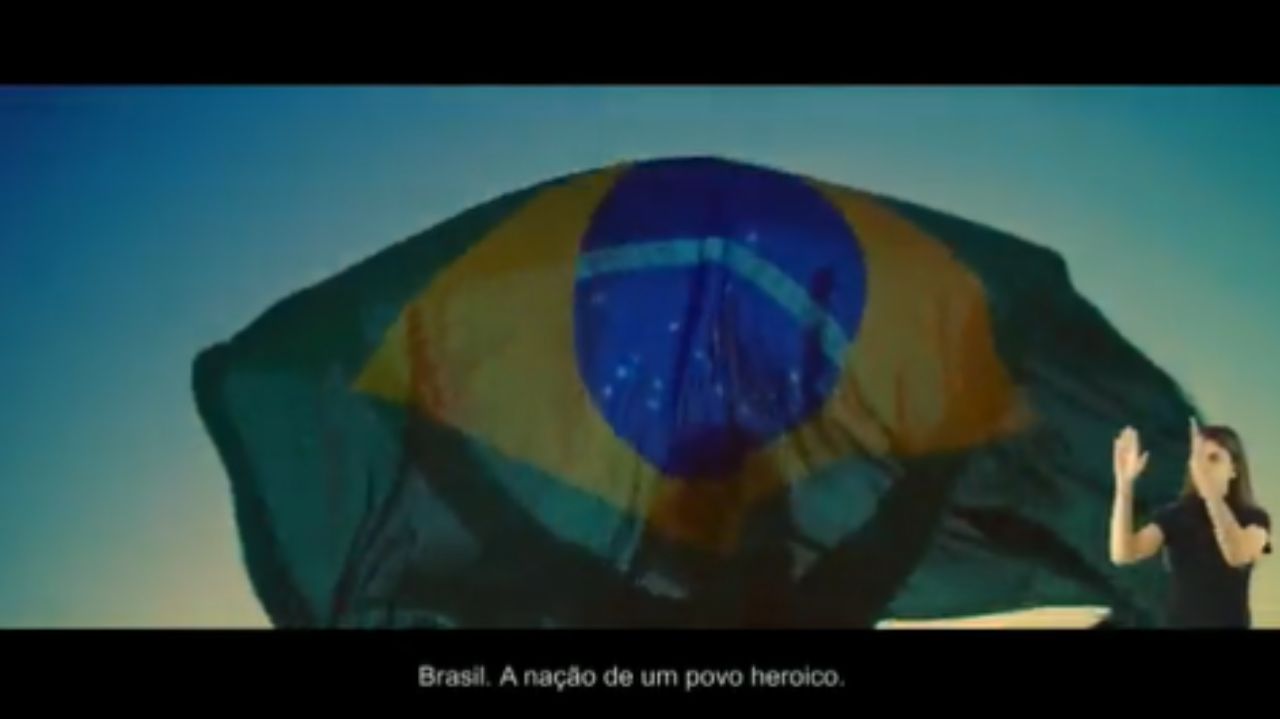 Trecho de propaganda do governo sobre Bicentenário da Independência