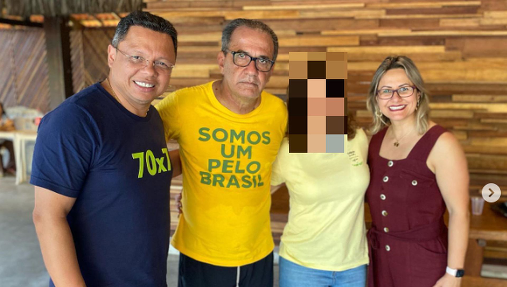 Debora Jarmuth e o pastor Silas Malafaia