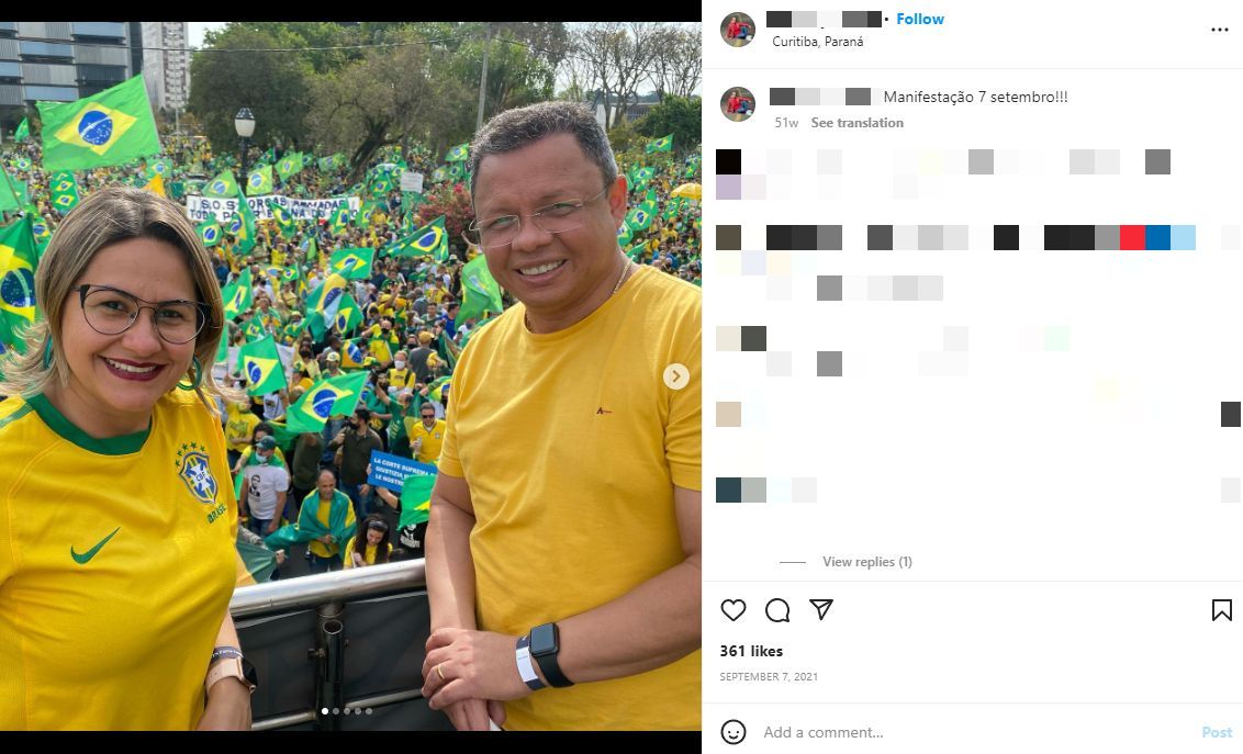 Debora Jarmuth e seu marido, pastor Jarmuth Jordão