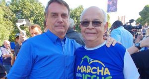 Deputado Samuel Malafaia e seu amigo Jair Bolsonaro
