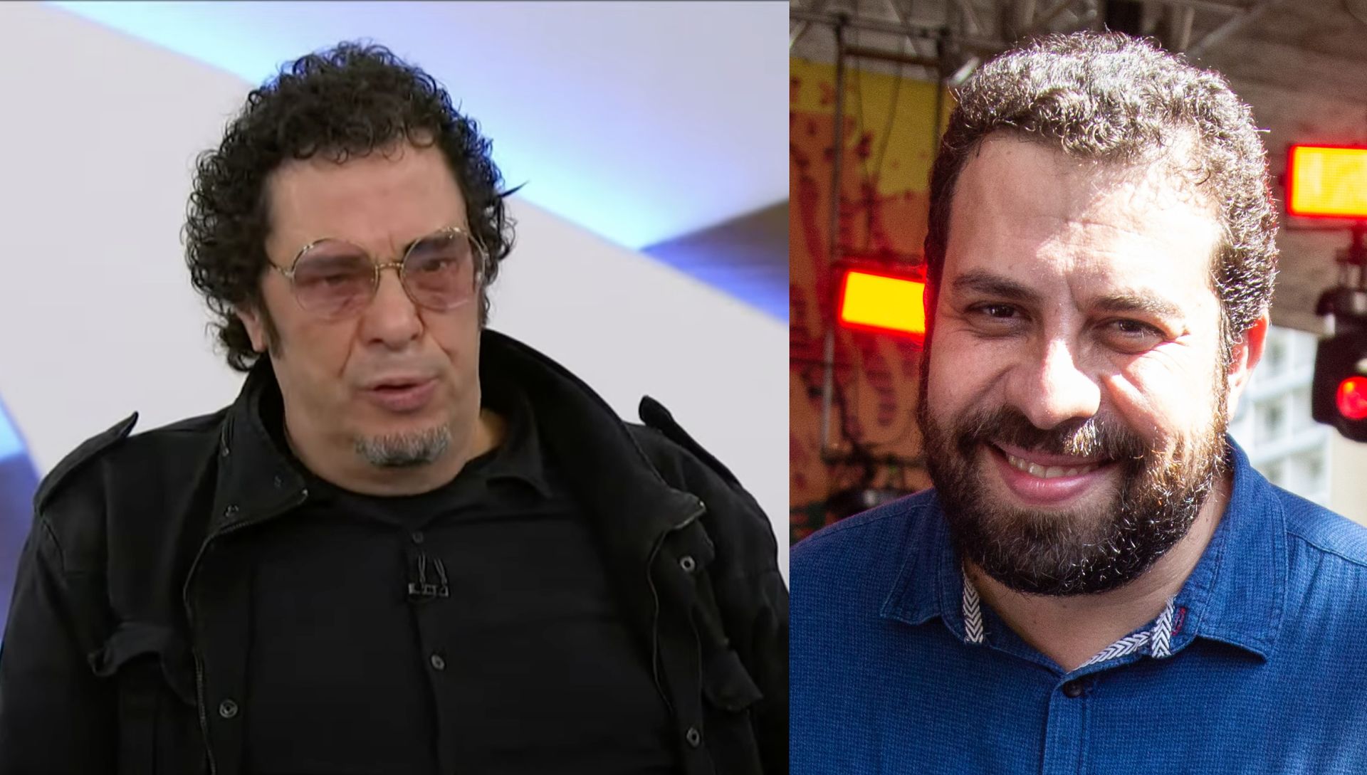 Walter Casagrande e Guilherme Boulos