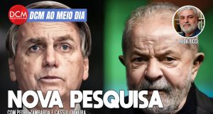 DCM Ao Meio-Dia: Pesquisa Exame/Ideia mostra Lula próximo de vencer no 1° turno; oficiais levam PMs a votar em bolsonaristas