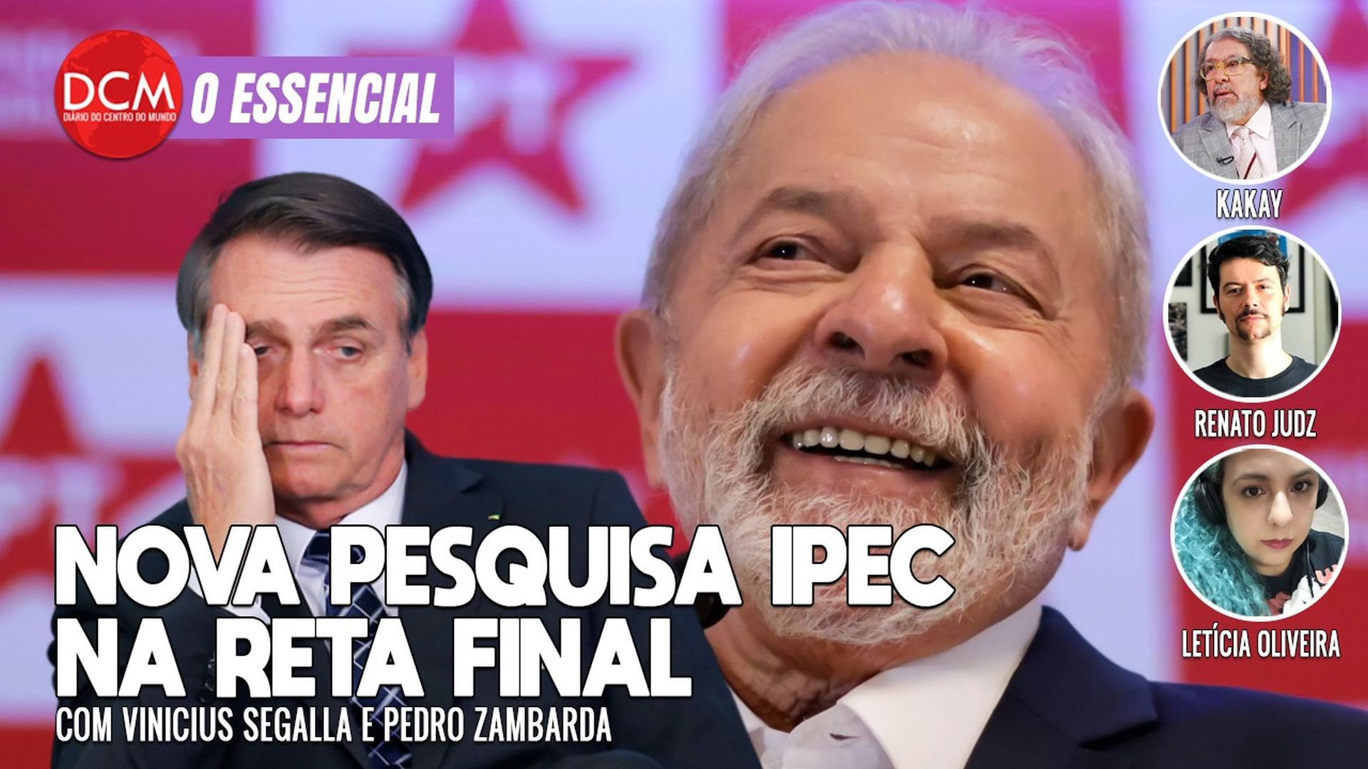 Essencial do DCM: Os sinais da nova pesquisa Ipec; Bolsonaro leva seu palanque delinquente para a ONU