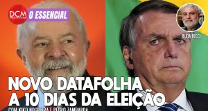 Essencial do DCM: Lula arrebenta no Datafolha e vitória no 1º turno se avizinha; react da entrevista no Ratinho