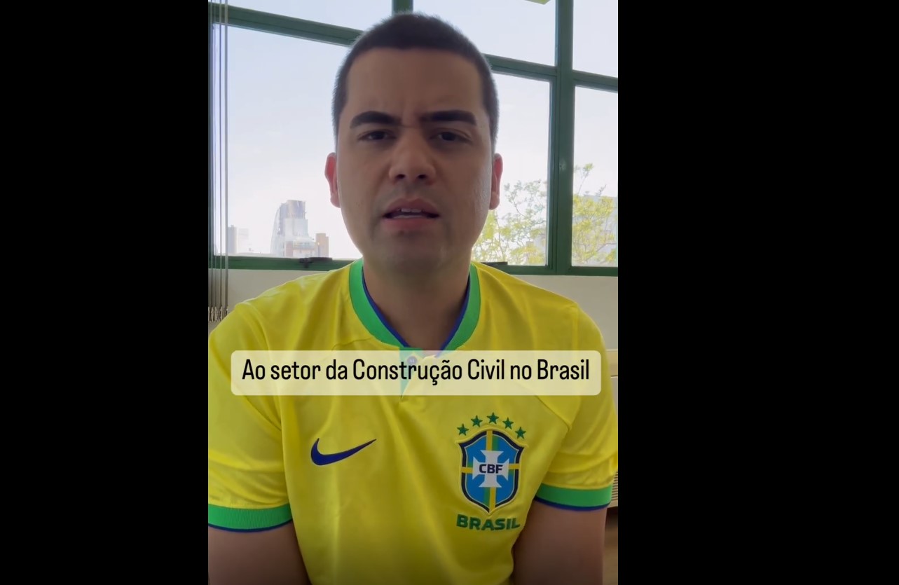 O bolsonarista Alcino Pasqualotto Neto administra construtora da família.