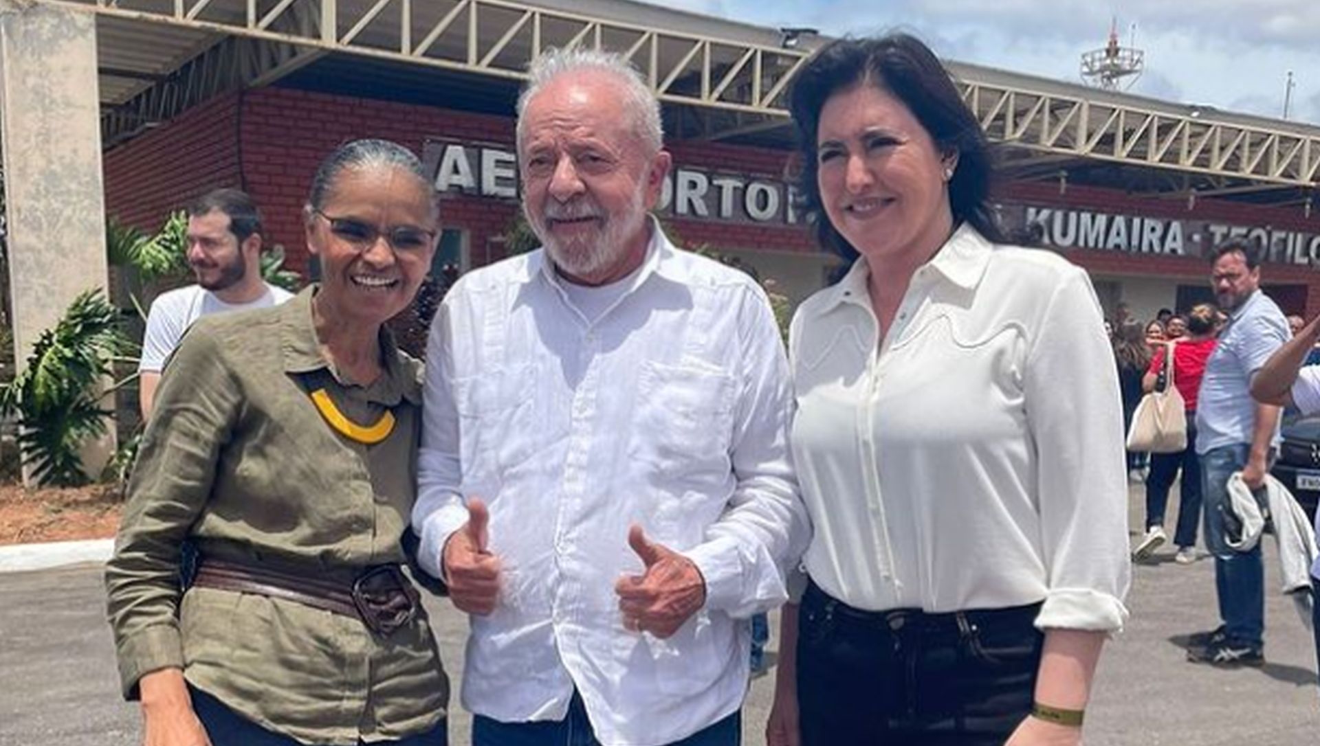 Marina, Lula e Simone