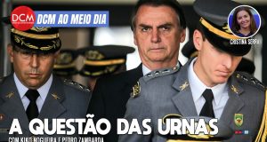 DCM Ao Meio-Dia: Bolsonaro esconde que militares não acharam fraude nas urnas; Cristina Serra fala da crítica à Folha