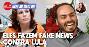 DCM Ao Meio-Dia: Alô, TSE! Carluxo, Zambelli e outros bolsonaristas espalham fake news de Lula “satanista”