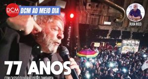 DCM Ao Meio-Dia: Pesquisa Quaest aponta Lula na frente em MG; ex-presidente é homenageado no aniversário de 77 anos