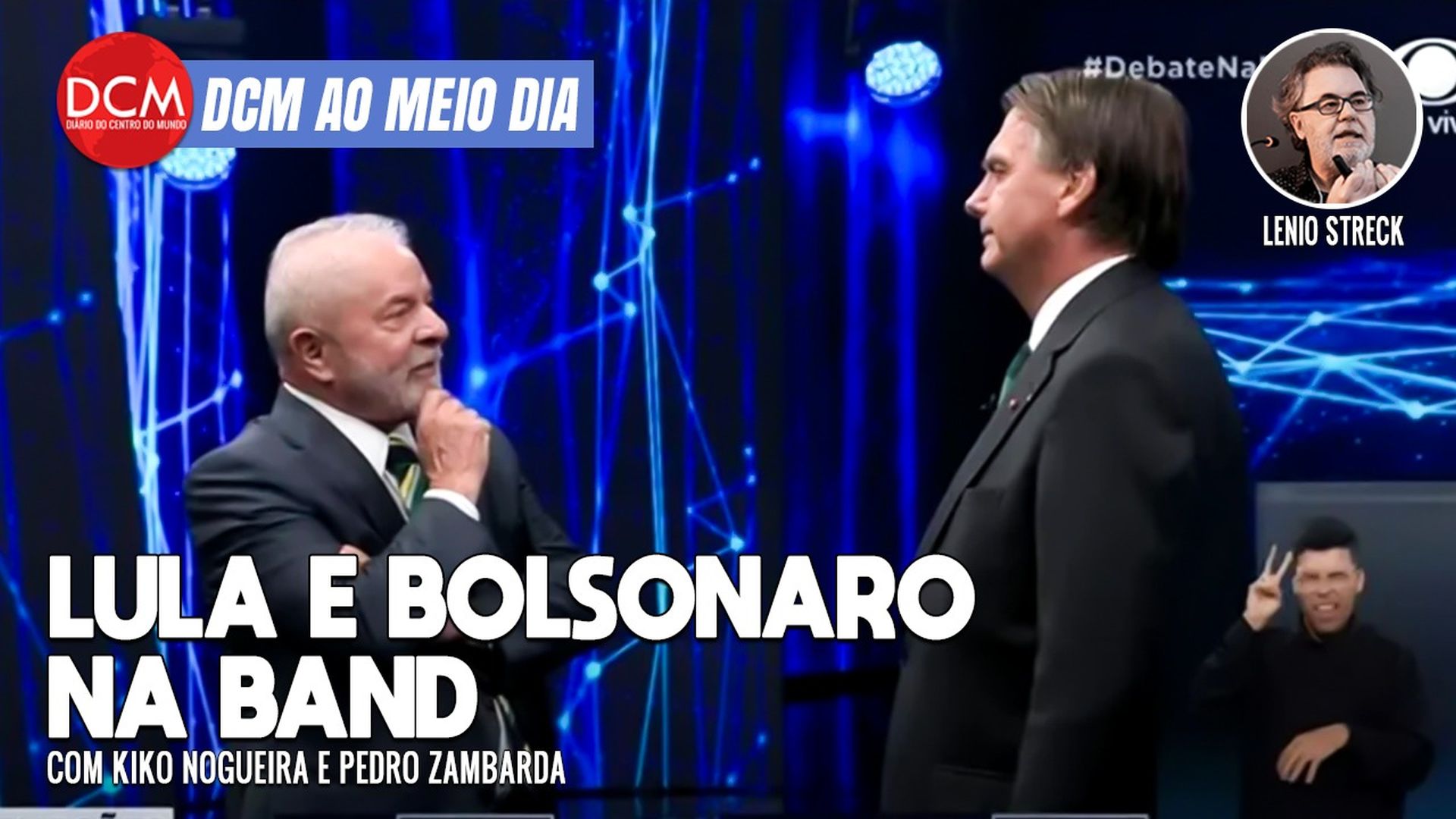 DCM Ao Meio-Dia: Debate - jornalistas sonegam caso do “clima” das meninas venezuelanas com Bolsonaro; Merval acordou