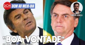 DCM Ao Meio-Dia: STF promete "boa vontade" a Bolsonaro se atos golpistas acabarem; o medo da prisão de Carluxo