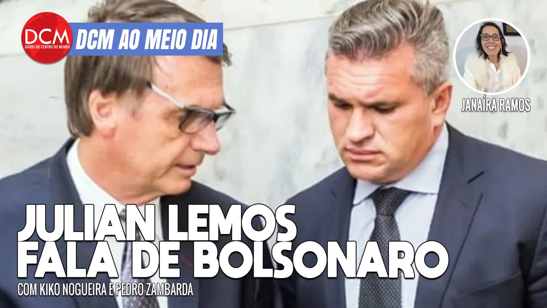 DCM Ao Meio-Dia: Ex-aliado diz que Bolsonaro bate em Michelle; no DCM, advogada que enfrenta bolsonaristas no RS