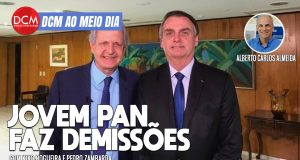 DCM Ao Meio-Dia: Ministro do STF chama Bolsonaro de “moleque” após silêncio e bloqueios; Augusto Nunes demitido