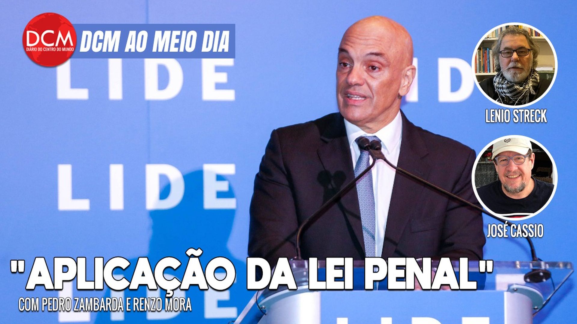 DCM Ao Meio-Dia: Toffoli critica Argentina por punir crimes da ditadura; Moraes promete "aplicação da lei penal" a golpistas