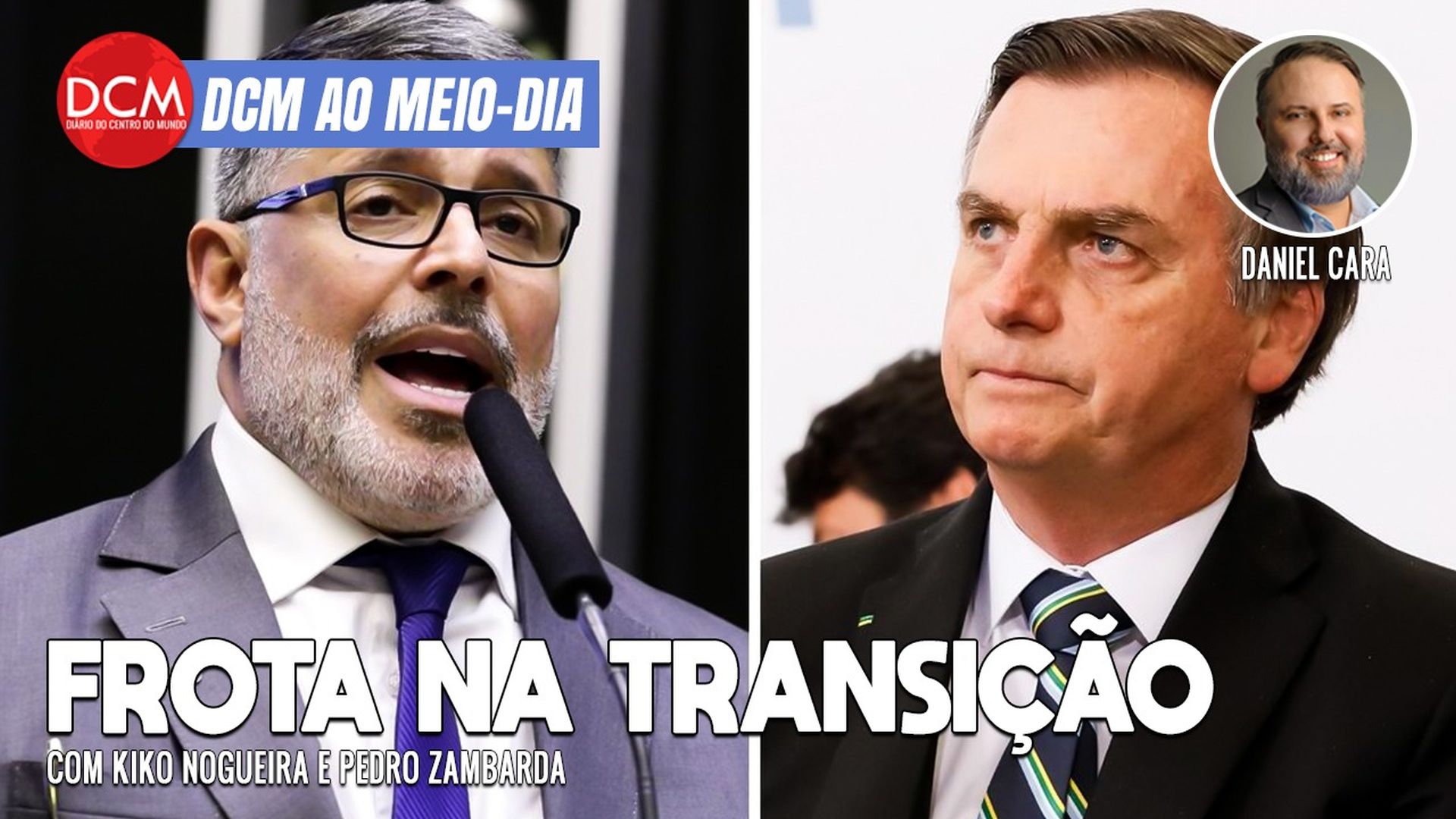 DCM Ao Meio-Dia: Bolsonaro volta a despachar do Planalto após 20 dias; Frota na transição