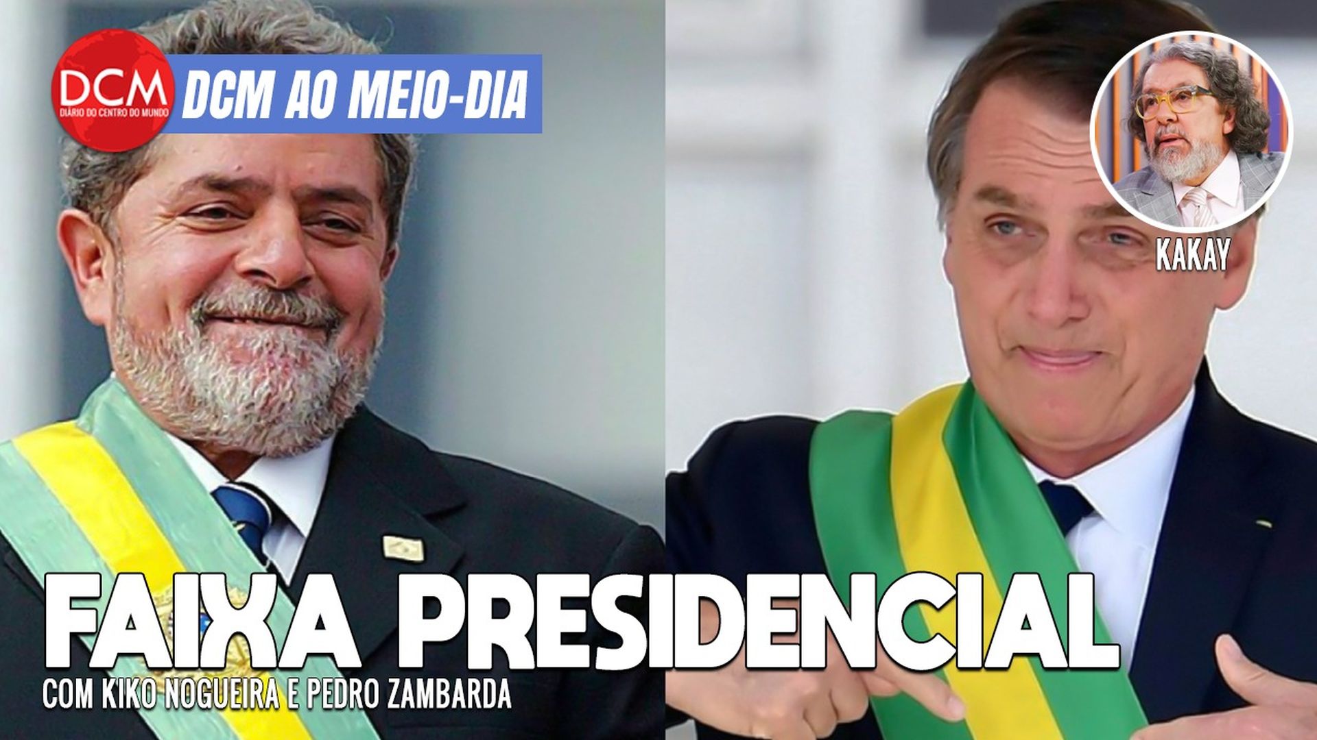 DCM Ao Meio-Dia: Bolsonaro já decidiu o que fará com a faixa; Lula, Tebet e a vaidade