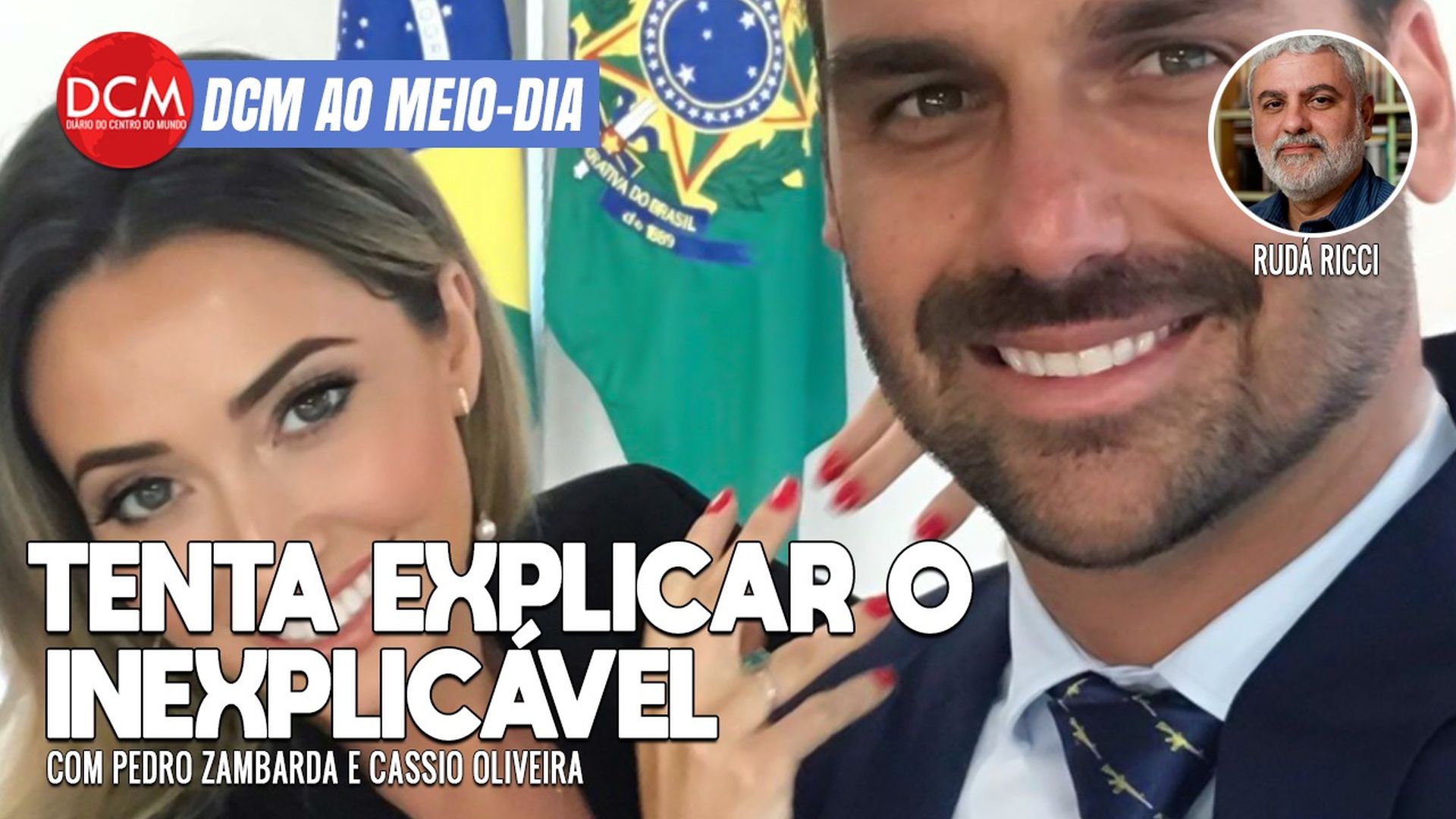 DCM Ao Meio-Dia: EUA reservam 200 quartos para posse de Lula; mulher de Eduardo fala da farra dos pendrives