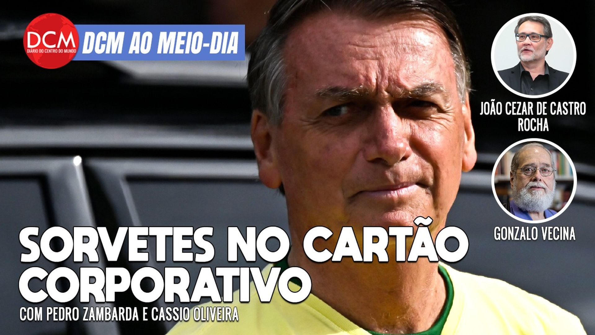 DCM Ao Meio-Dia: Bolsonaro gastou milhões com cartão corporativo, incluindo em sorvetes
