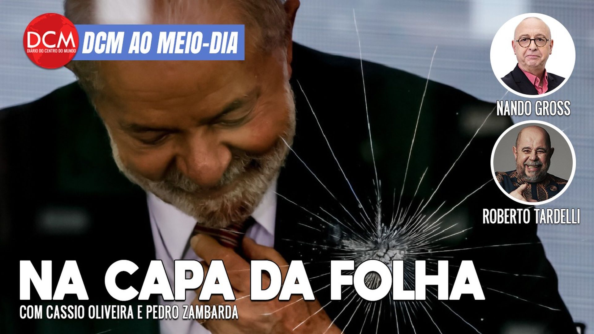 DCM Ao Meio-Dia: O caso da foto de Lula na Folha; os bastidores da rádio fascista do RS que atacou Dino