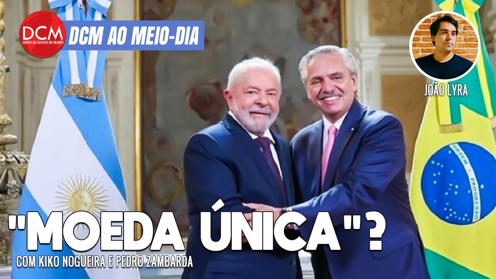 DCM Ao Meio-Dia: Economista explica a histeria com a “moeda única” da América Latina; Dino e o confronto com Arruda