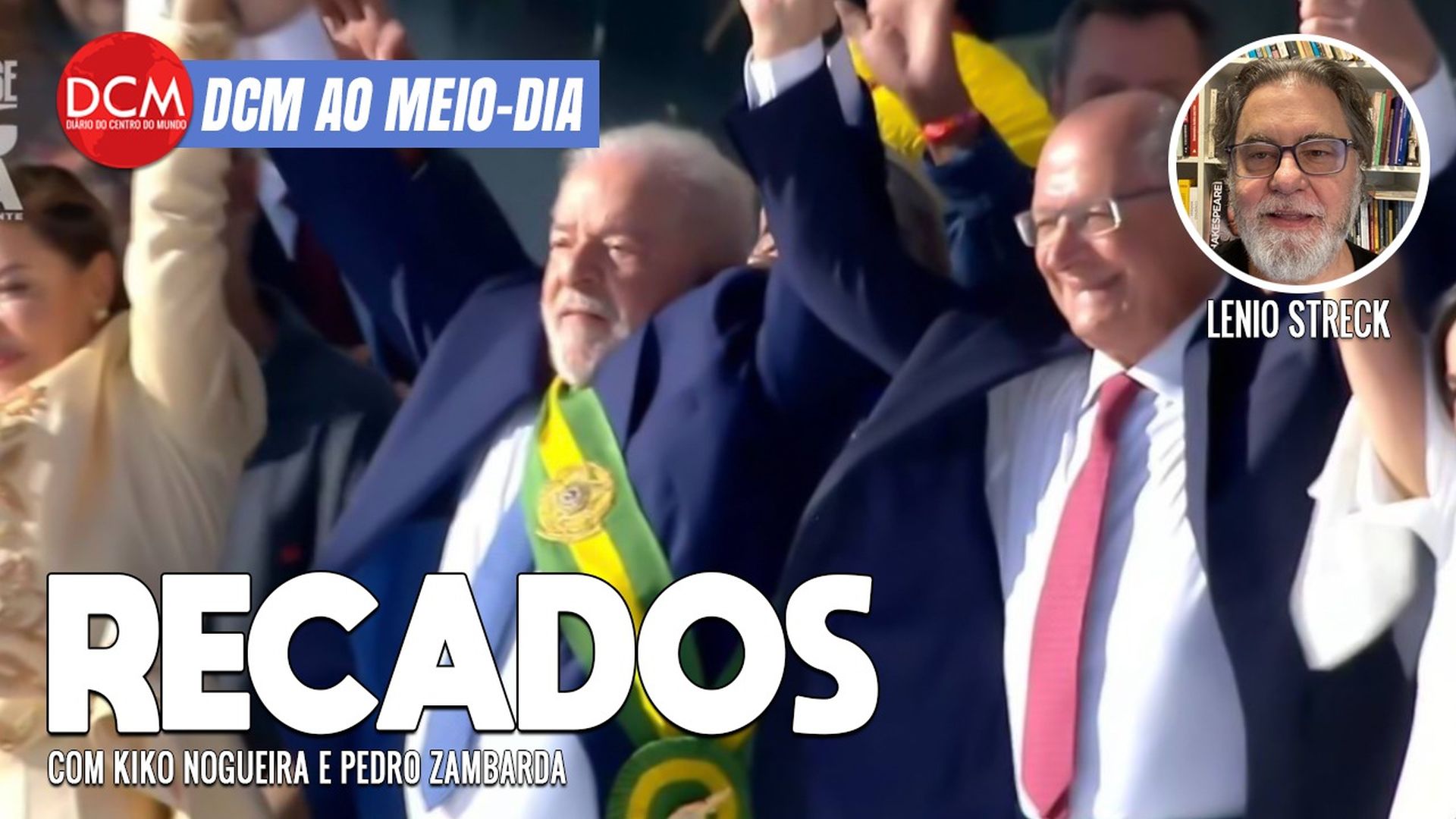 DCM Ao Meio-Dia: Os recados do discurso de posse de Lula; Bolsonaro vai à justiça contra revogação de sigilo