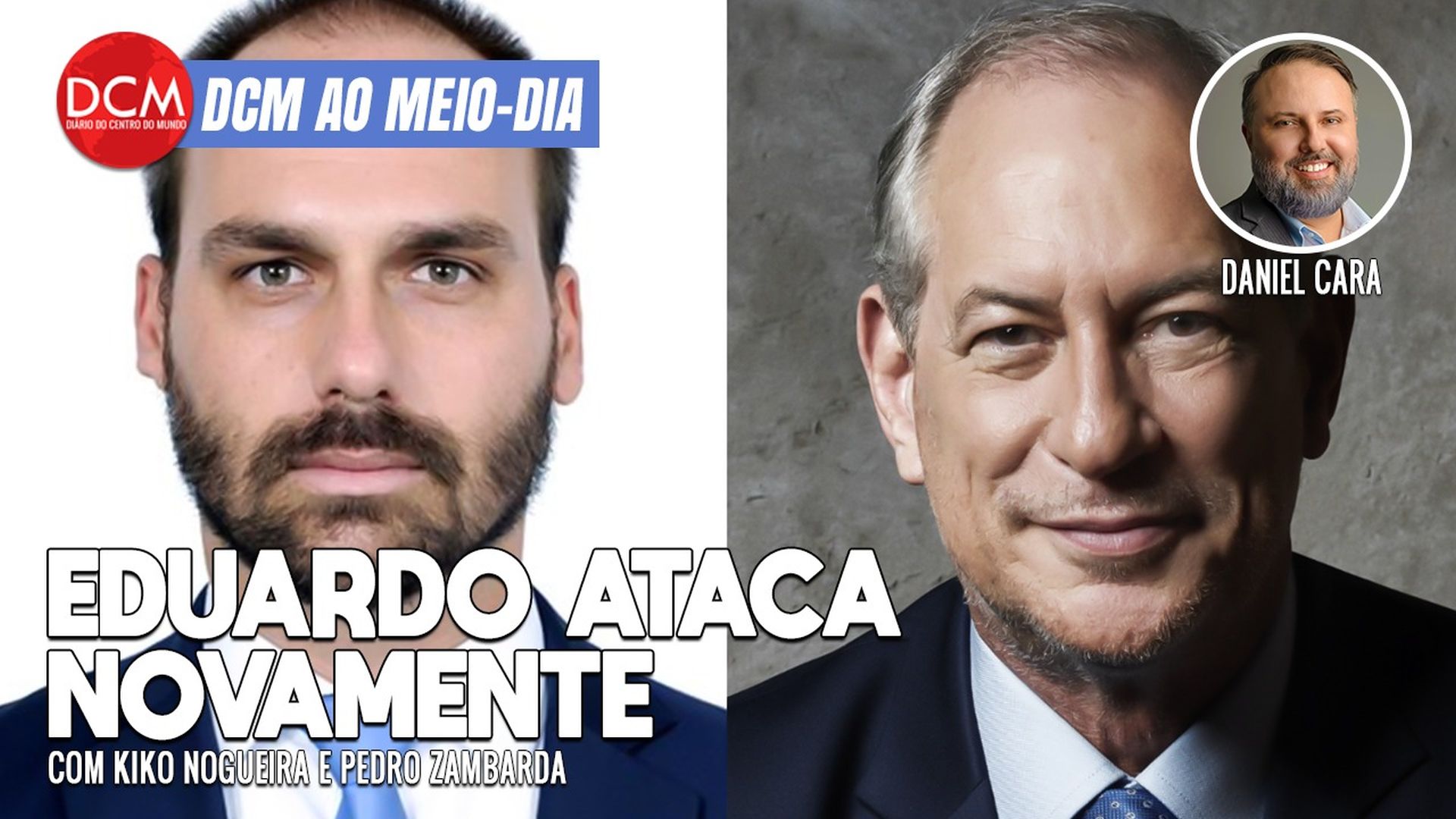 Ao Meio-Dia: Eduardo Bolsonaro ataca urnas e Barroso; Ciro perde na Justiça para o DCM