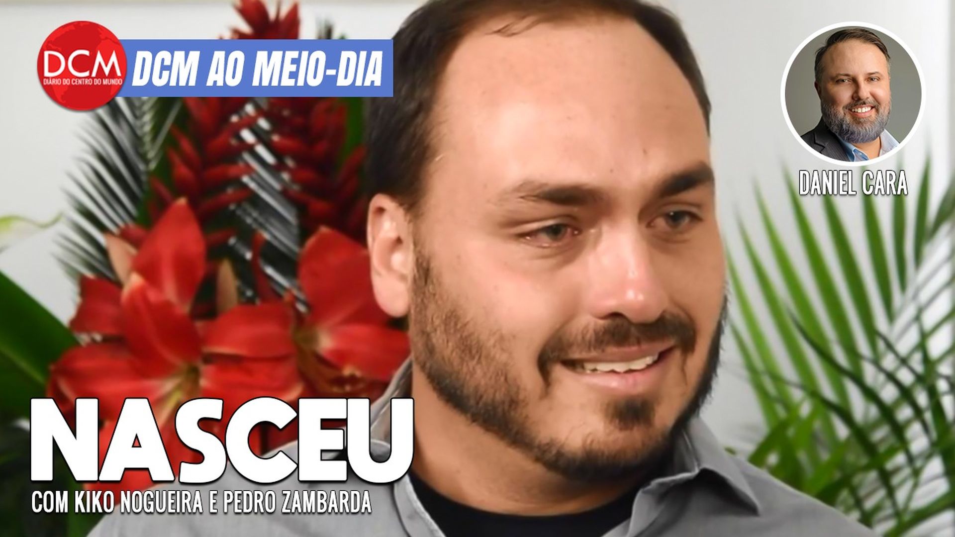 DCM Ao Meio-Dia: Filha de Carluxo com ex-secretária nasce nos EUA; “desaprovação” de Janja entre evangélicos viraliza
