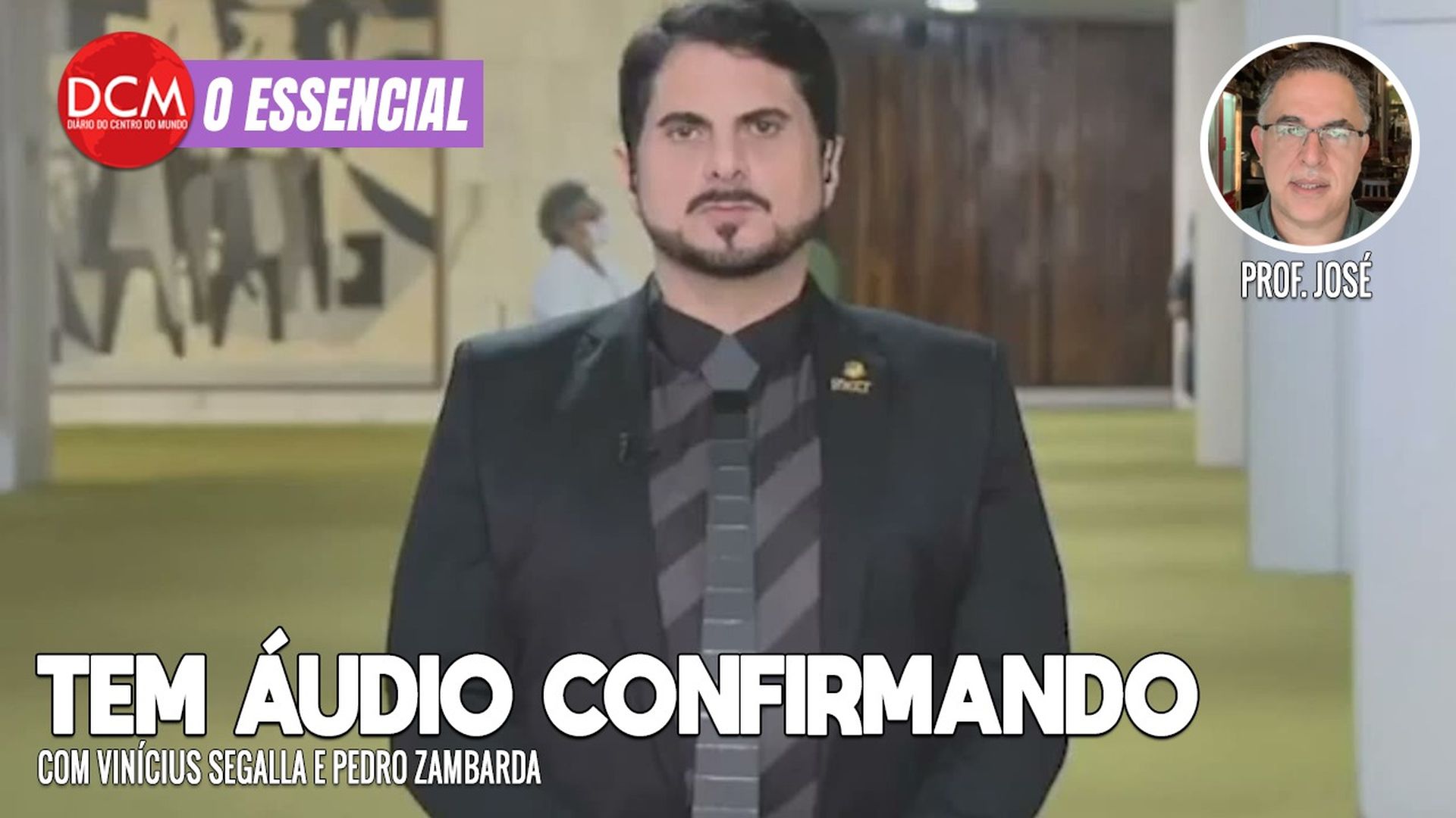 Essencial do DCM - Só piora: áudio de Marcos do Val mostra senador recebendo ordem direta de Bolsonaro