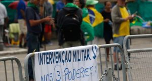 Bolsonaristas em manifestação
