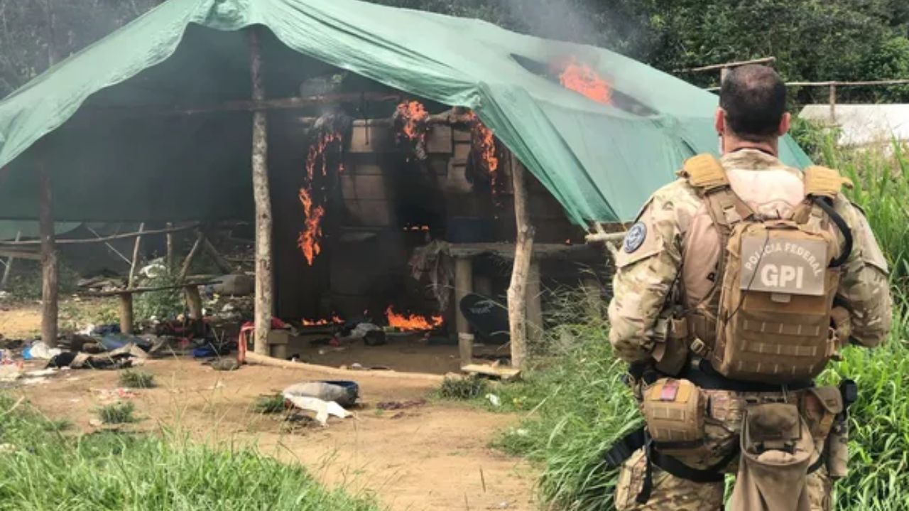 Ação da Polícia Federal em Homoxi