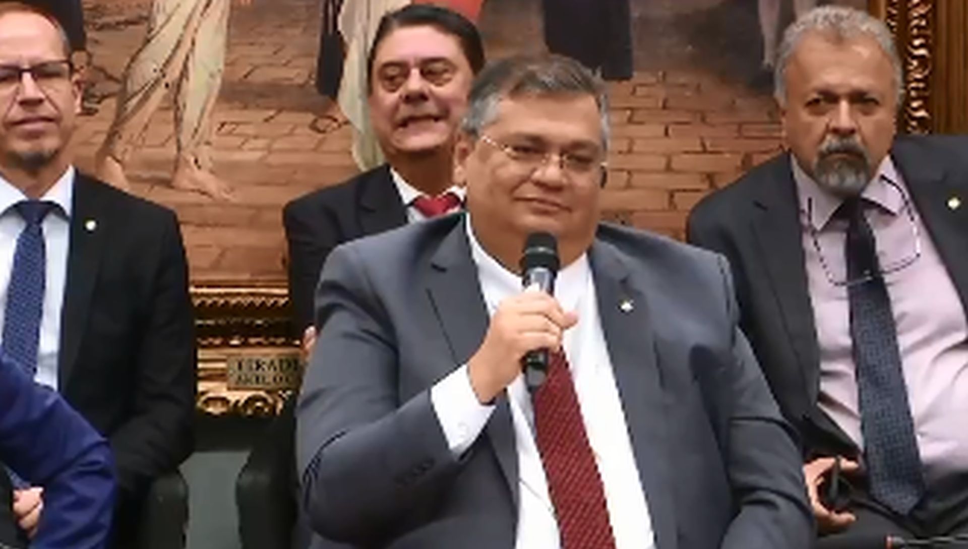 Wadih Damous e Flávio Dino na CCJ